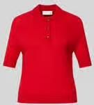 Victoria Beckham Poloshirt van pure wol