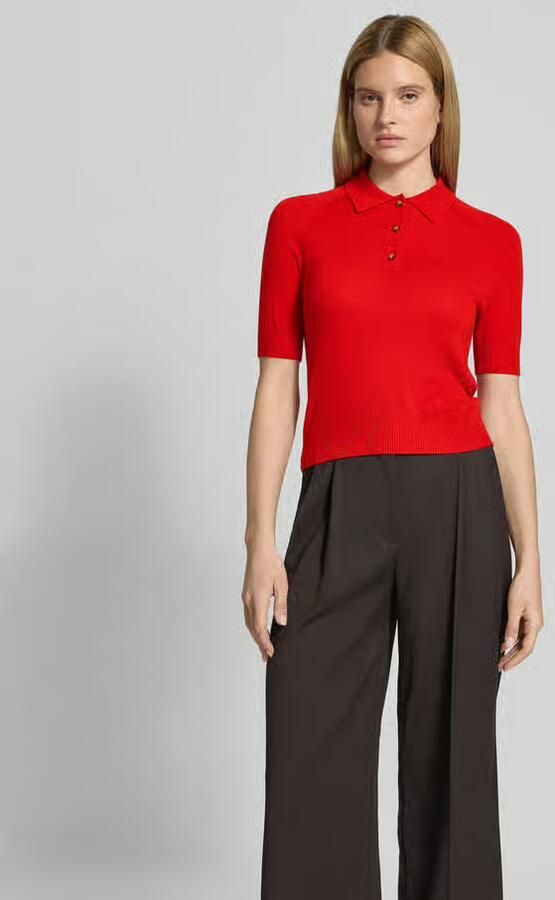 Victoria Beckham Poloshirt van pure wol - Foto 2