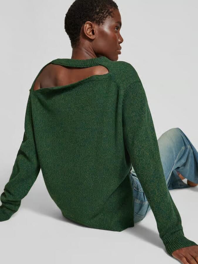 Victoria Beckham Pullover met diepe v-hals - Foto 2