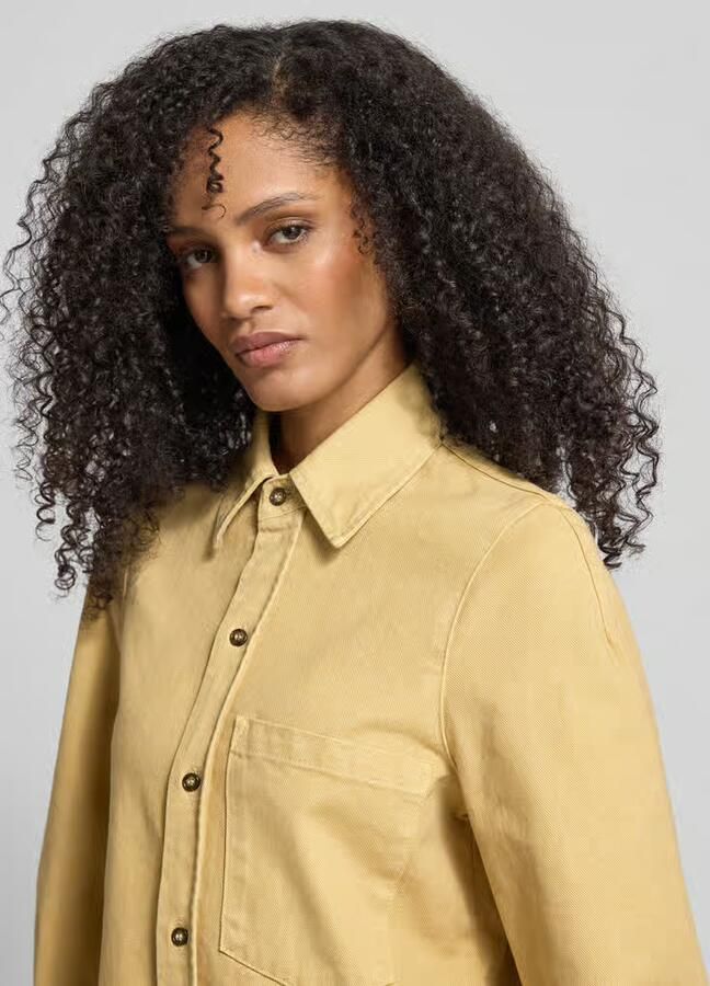Victoria Beckham Regular Fit overhemdblouse van puur katoen
