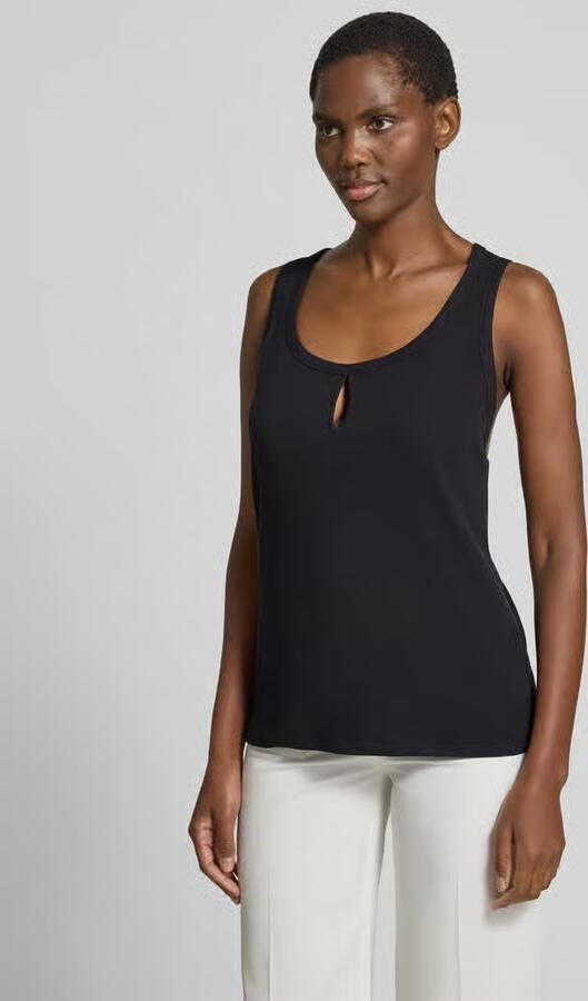 Victoria Beckham Regular fit top met linnen-aandeel - Foto 2