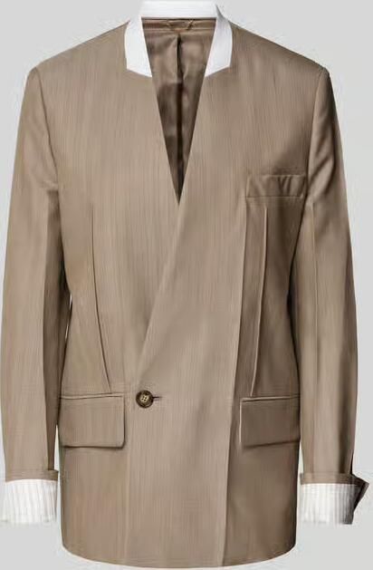 Victoria Beckham relaxed fit blazer van zuivere scheerwol - Foto 2