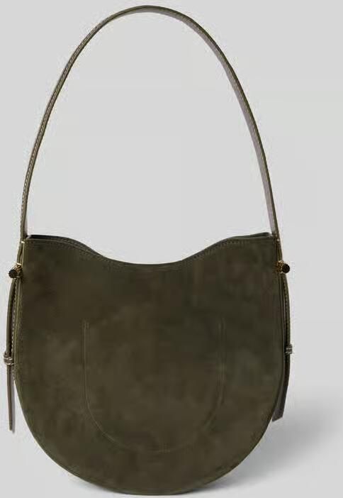 Victoria Beckham Schoudertas met logodetail