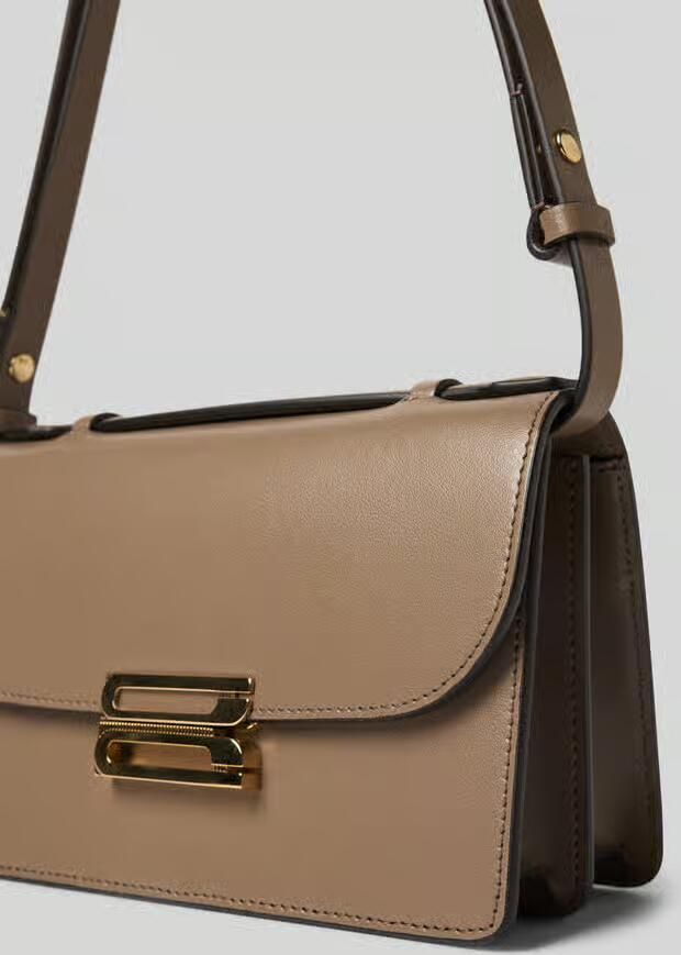 Victoria Beckham Shoulder tas van echt leer