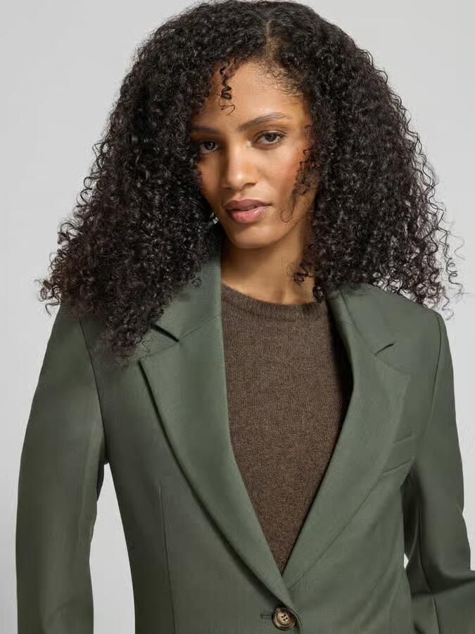 Victoria Beckham Slim fit blazer met reverskraag