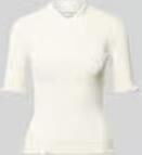 Victoria Beckham slim fit poloshirt in brei-look