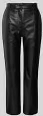 Victoria Beckham Stoffen broek in leerlook