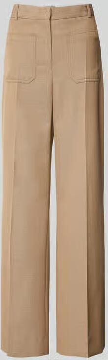 Victoria Beckham straight fit broek van scheerwol - Foto 2
