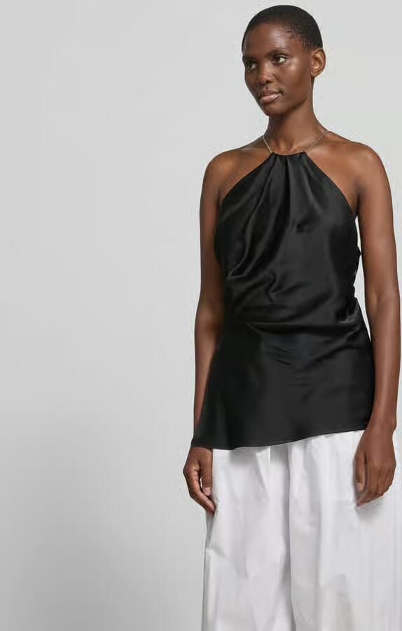 Victoria Beckham Top van satijn met viscose - Foto 2
