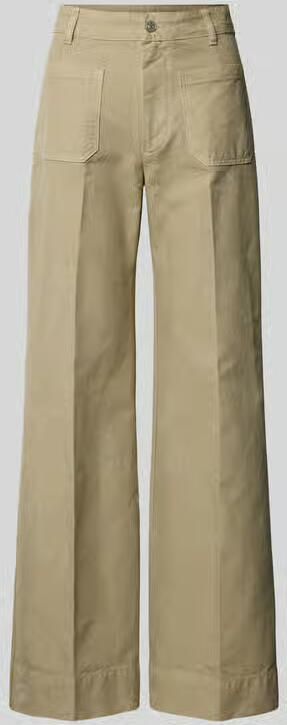 Victoria Beckham wide fit broek met opgestikte zakken - Foto 2