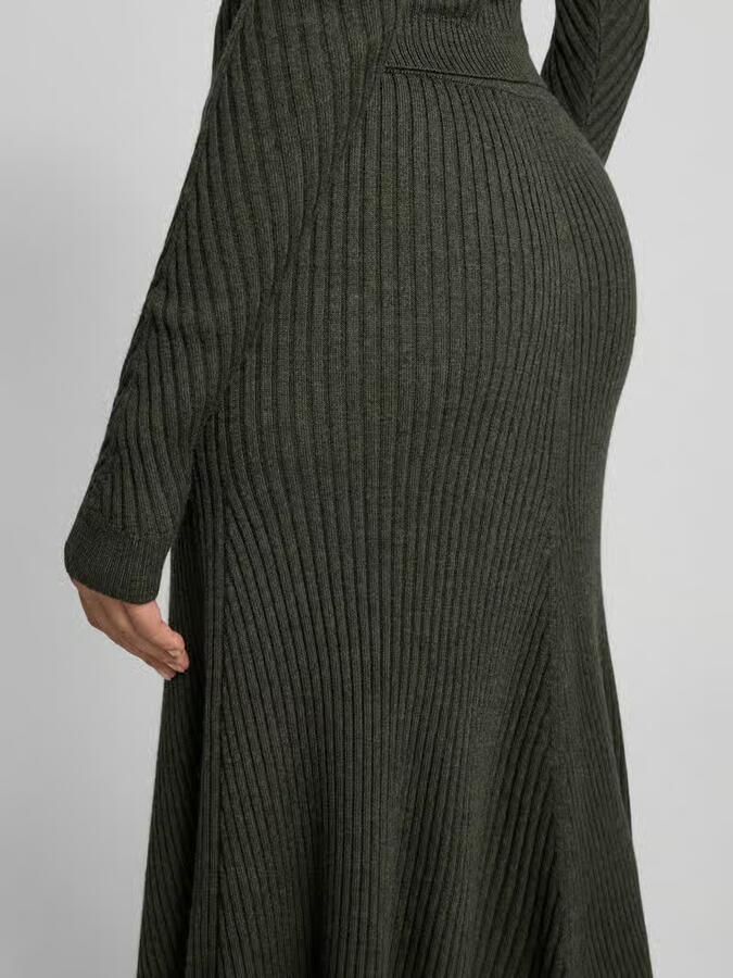 Victoria Beckham Wollen rok in midilengte