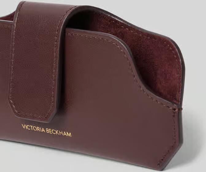 Victoria Beckham Zonnebrillenetui van leer