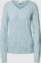 Vila Gebreide pullover met V-hals model 'Viril' - Thumbnail 1