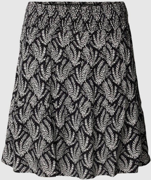 Vila Knielange rok met all-over motief model 'VIEVE'
