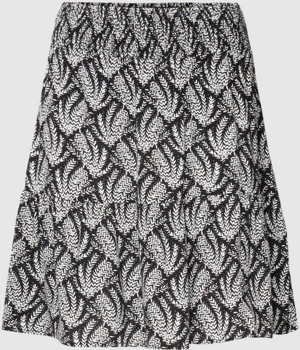 Vila Knielange rok met all-over motief model 'VIEVE'