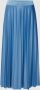 Vila Lange Damesrok Herfst Winter Collectie Blue Dames - Thumbnail 2