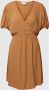 Vila Mini-jurk van viscose met all-over motief model 'MOASHLY' - Thumbnail 1
