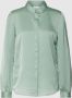VILA blouse VIELLETTE van gerecycled polyester mintgroen - Thumbnail 2