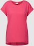 VILA T-shirt VIDREAMERS met biologisch katoen roze - Thumbnail 2