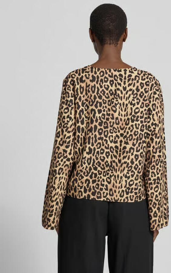Vila Blouse met kimonomouwen en vetersluiting model 'PRISILLA' - Foto 4