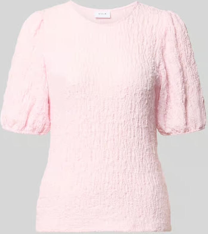 Vila Blouse shirt met structuurpatroon model 'FALL' - Foto 4