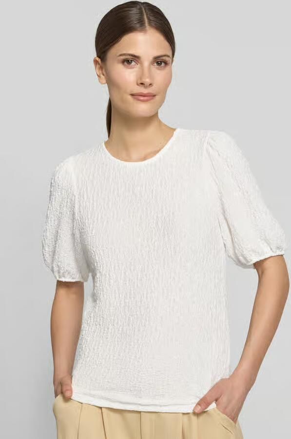 Vila Blouse shirt met structuurpatroon model 'FALL' - Foto 3