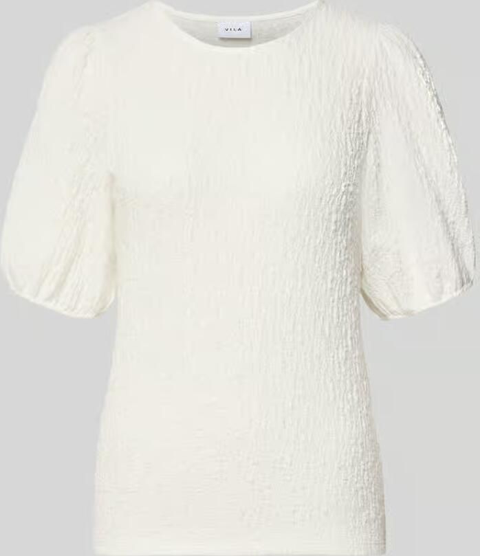 Vila Blouse shirt met structuurpatroon model 'FALL' - Foto 4