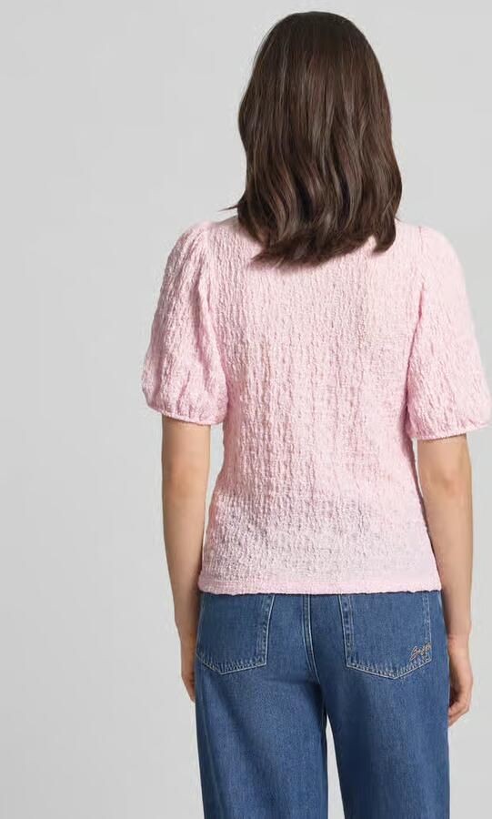 Vila Blouse shirt met structuurpatroon model 'FALL' - Foto 3