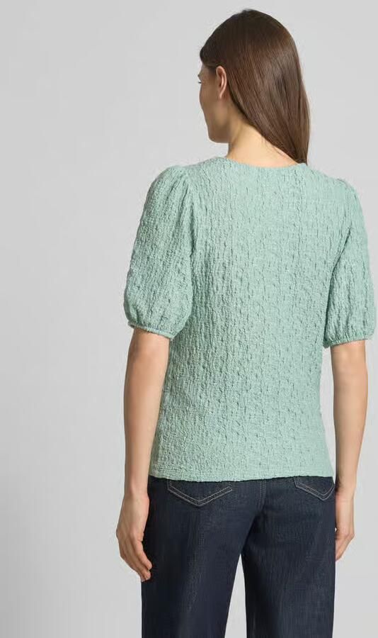 Vila Blouse shirt met structuurpatroon model 'FALL' - Foto 3