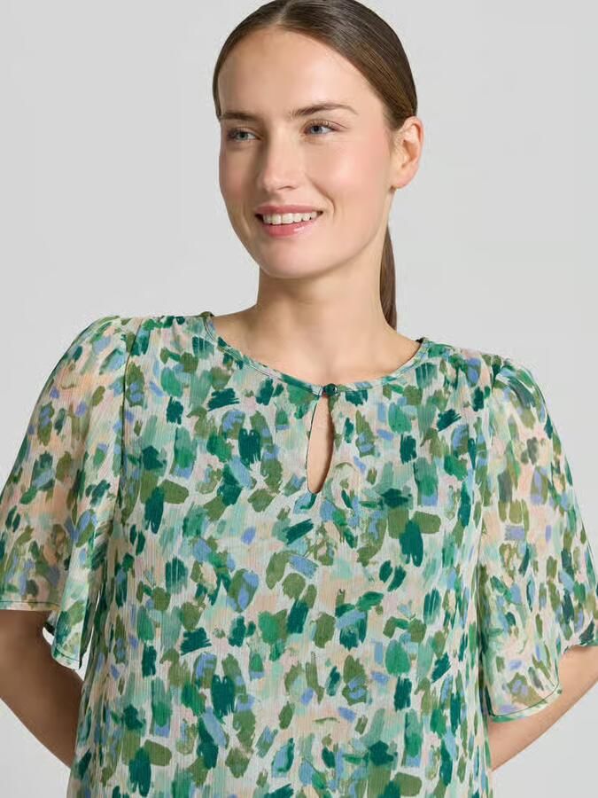 Vila Blouseshirt met druppelvormige hals model 'EMMA' - Foto 3