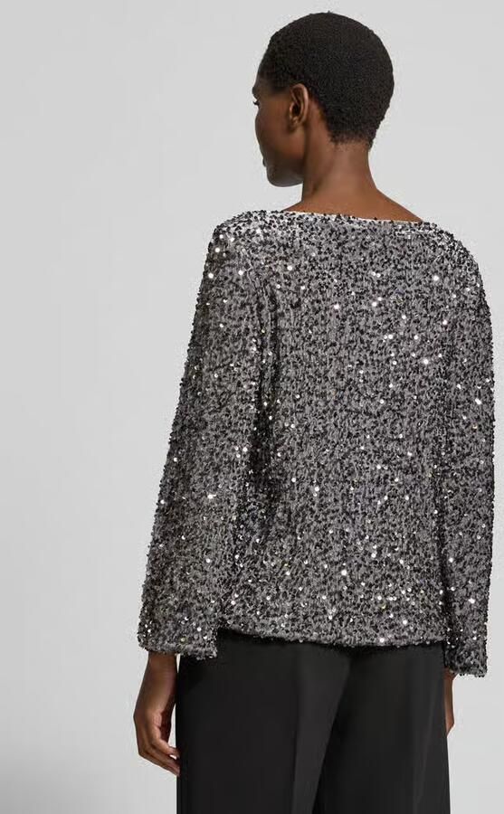 Vila Blouseshirt met pailletten model 'FAITH'