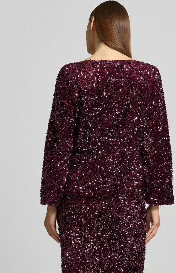 Vila Blouseshirt met pailletten model 'FAITH'