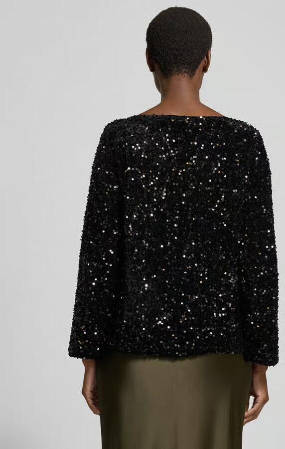 Vila Blouseshirt met pailletten model 'FAITH'