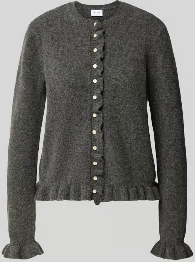 Vila Cardigan met ronde hals model 'jacia'