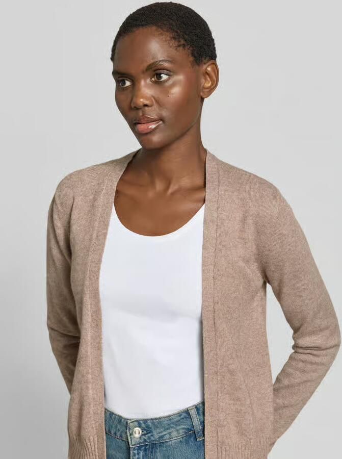 Vila Cardigan van viscosemix met open voorkant model 'VIRIL' - Foto 9