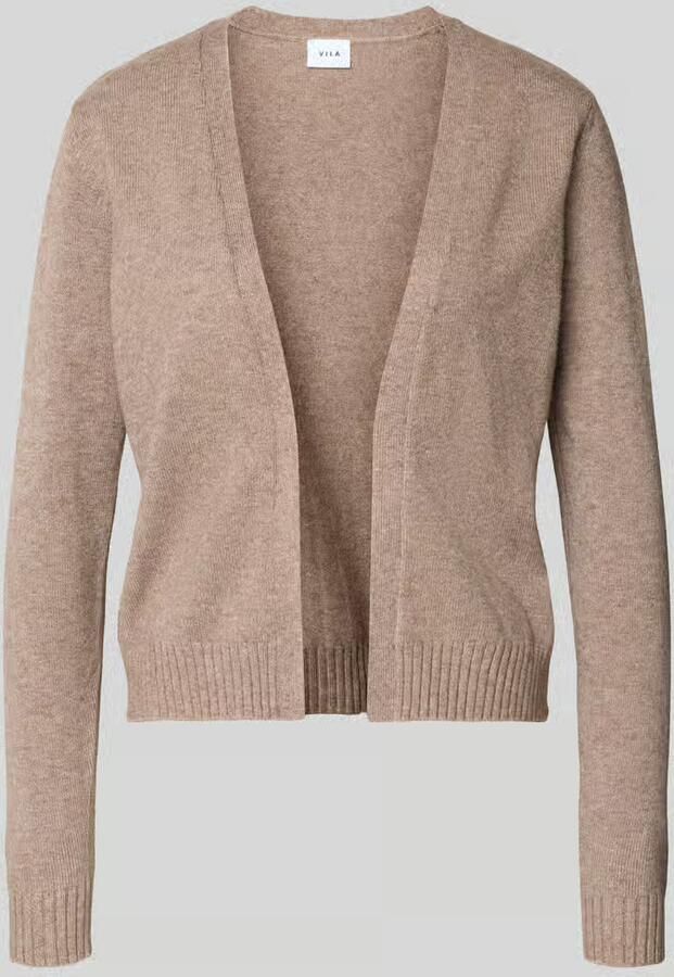 Vila Cardigan van viscosemix met open voorkant model 'VIRIL' - Foto 10