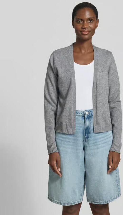 Vila Cardigan van viscosemix met open voorkant model 'VIRIL' - Foto 12