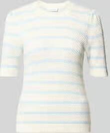 Vila Gebreid shirt met ronde hals model 'DALO' - Foto 3