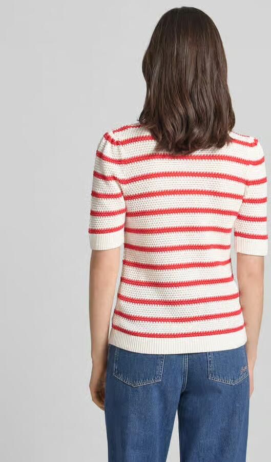 Vila Gebreid shirt met ronde hals model 'DALO' - Foto 5