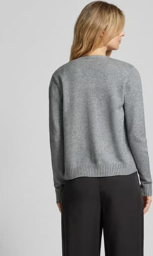 Vila Cardigan van viscosemix met open voorkant model 'VIRIL' - Foto 8