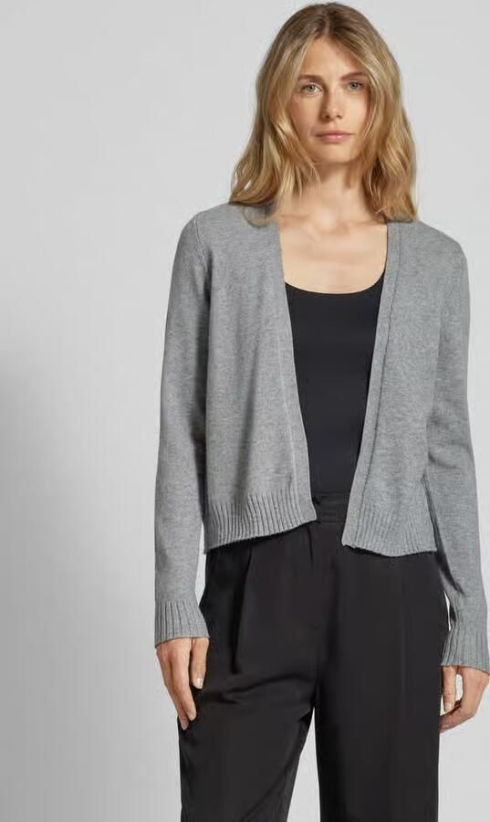 Vila Cardigan van viscosemix met open voorkant model 'VIRIL' - Foto 11