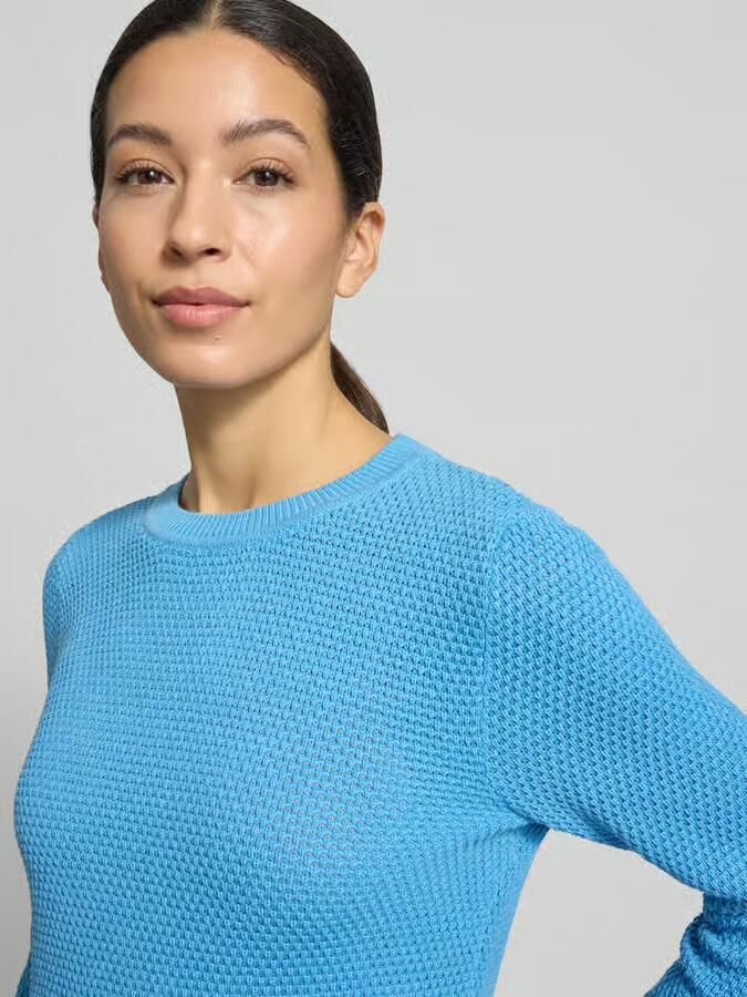 Vila Gebreide pullover met geribde boorden model 'dalo' - Foto 2