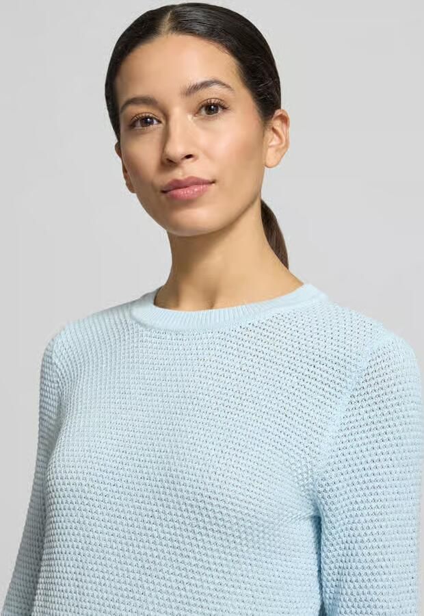 Vila Gebreide pullover met geribde boorden model 'dalo' - Foto 2
