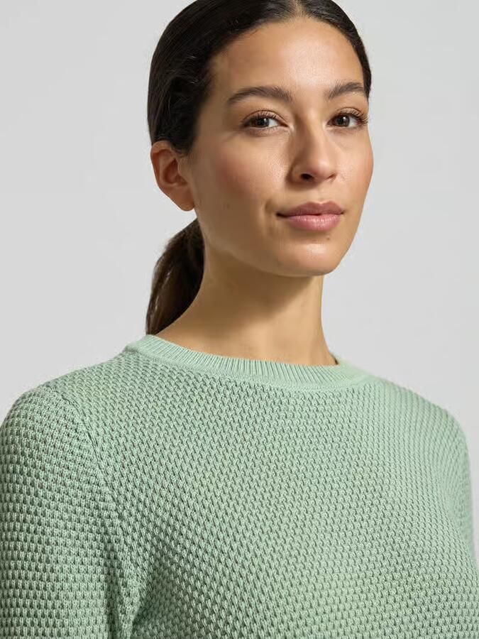 Vila Gebreide pullover met geribde boorden model 'dalo' - Foto 2