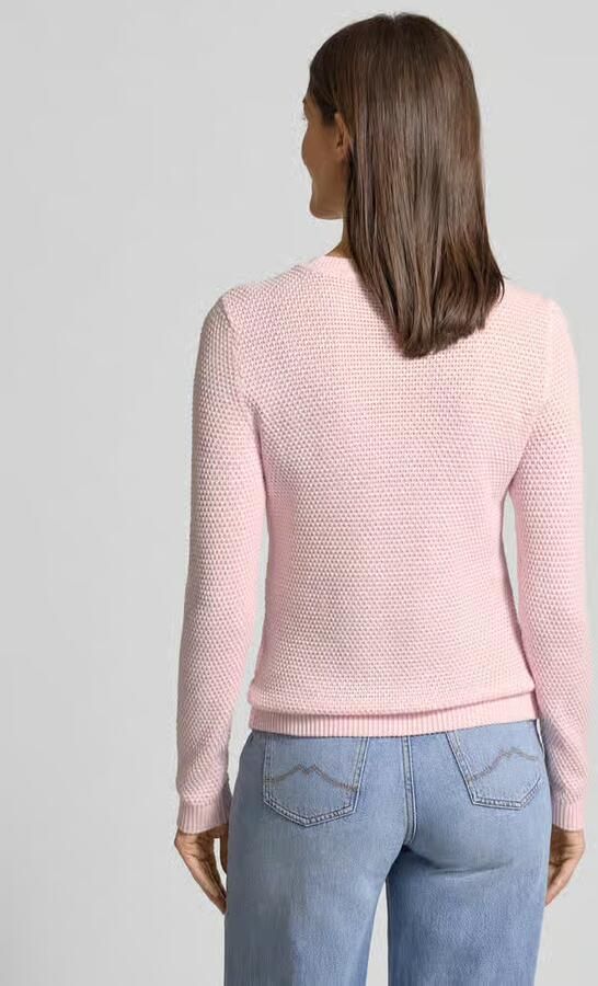 Vila Gebreide pullover met geribde boorden model 'dalo' - Foto 4
