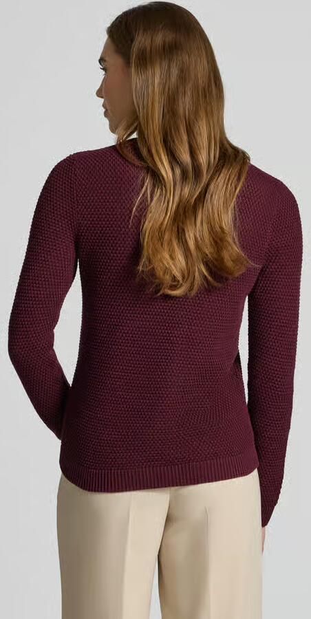 Vila Trui met ronde hals VIDALO O-NECK L S KNIT TOP- NOOS - Foto 6