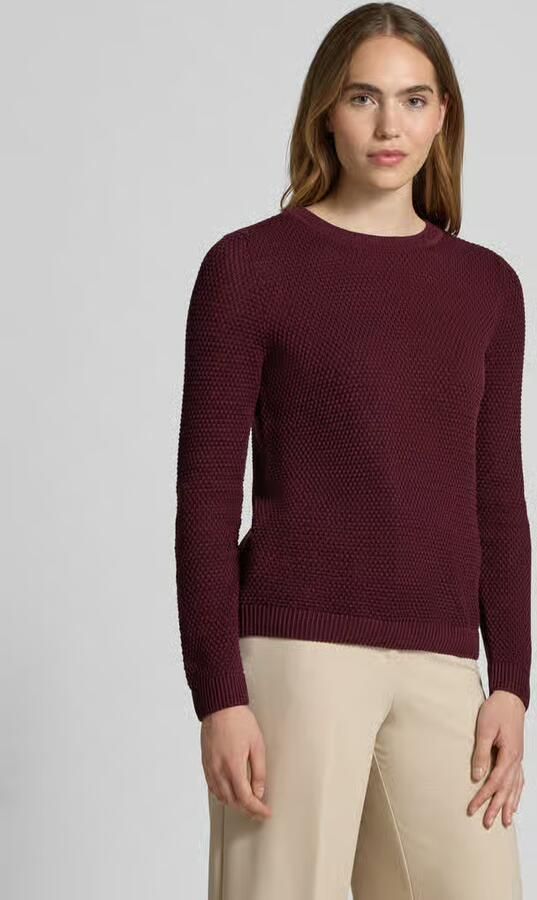 Vila Trui met ronde hals VIDALO O-NECK L S KNIT TOP- NOOS - Foto 7