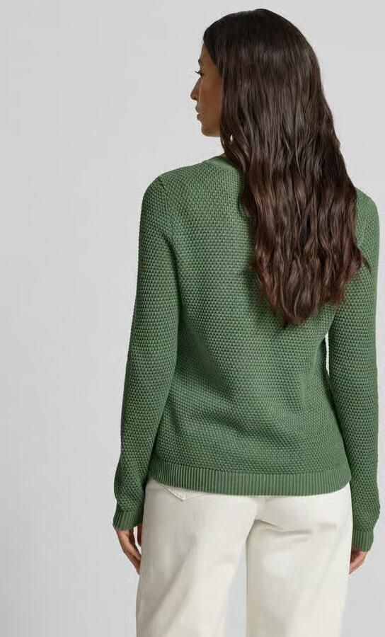 Vila Gebreide pullover met structuurmotief model 'Vidalo O-Neck' - Foto 8