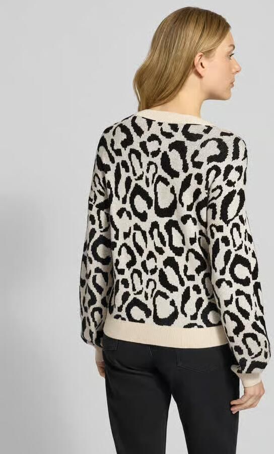 Vila Gebreide pullover met ribboorden model 'TIP'