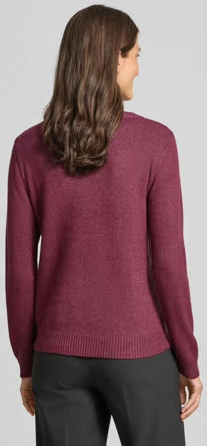 Vila Trui met ronde hals VIRIL O-NECK L S KNIT TOP NOOS - Foto 7